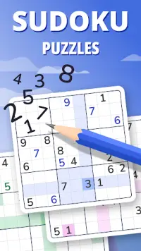 Sudoku Puzzles Daily Screen Shot 0