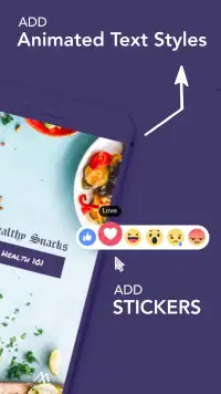 Mouve - animated video maker for Insta, Fb Screen Shot 2