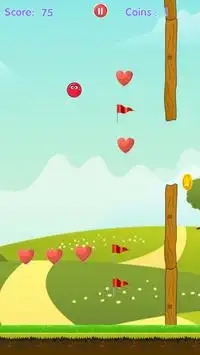 Un nouveau jeu "Ball Super Red Love Candy". Screen Shot 5