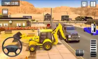 Building Construction Sim 3D - Excavator Driving Screen Shot 1