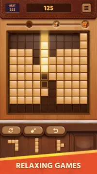 Wood Block Puzzle - Free Blockudoku Game Screen Shot 2