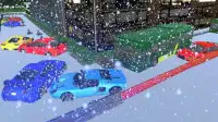 Winter pileup Snow Car Parking Screen Shot 4
