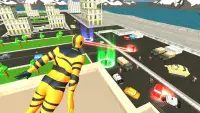 Flying Superhero Revenge: Grand City Captain Games Screen Shot 10