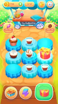 Cafe Merge: cupcake maker Screen Shot 0