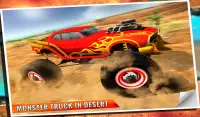 4x4 fuoristrada Monster Truck Impossible Desert Tr Screen Shot 6