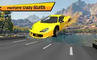 Highway Car Driving Stunts Screen Shot 0
