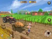 Real Tractor Farming Harvester Game 2017 Screen Shot 9