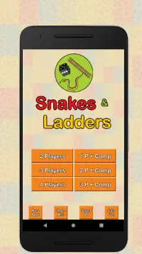 Simple Snake and Ladder Game Screen Shot 0