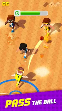 Blocky Basketball FreeStyle Screen Shot 2
