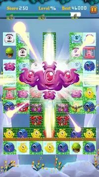 Monster Paradise: Magic Match Screen Shot 0