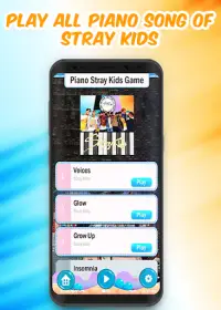 Piano Stray Kids Game Screen Shot 1