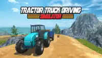 Tractor Truck Driving Sim: Hill Cargo Transport Screen Shot 2