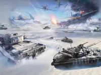 2021 के टैंक असली लड़ाई: सेना विश्व युद्ध मशीनें Screen Shot 4