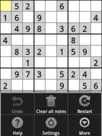 Main Sudoku Screen Shot 5