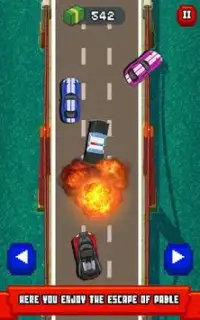 Pablo Escobar Escape Highway Run 2D Car Race Screen Shot 0