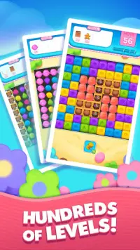 Toy Cube Crush - Tapping Games Screen Shot 3