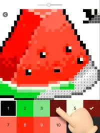 Pixel Art - Farbe nach Zahlen Screen Shot 6