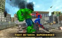 Unglaubliches Monster gegen Spiderhero City Battle Screen Shot 5