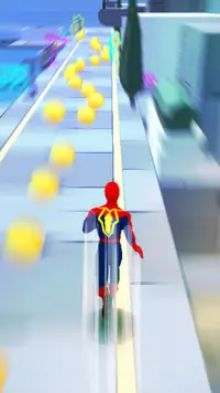 Super Heroes Fly: Sky Dance - Running Game Screen Shot 2