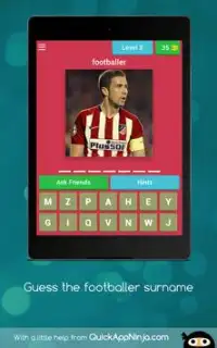 Guess the footballer surname Screen Shot 17