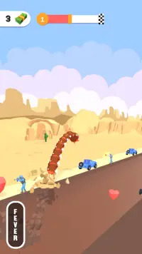 Sand Worm Runner Screen Shot 0