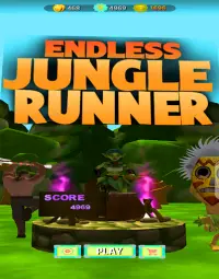 Endless Jungle Runner Screen Shot 7