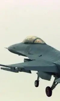 F 16 القتال فالكون بانوراما الألغاز لعبة Screen Shot 1