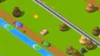 ZoZo Piggy - Cross the Road Screen Shot 0