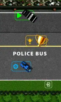 Police Bus driving games Screen Shot 2