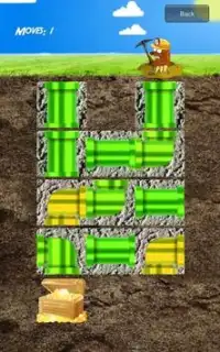 Brain Game Gold Miner Pipes Screen Shot 4