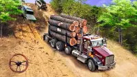 Offroad Logging Truck Games 3D Screen Shot 2