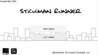 Stickman Runner Screen Shot 0