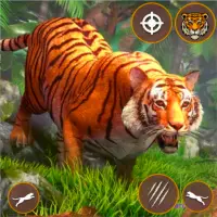 Angry Wild Tiger Game 2023 Screen Shot 0