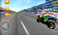 Sponge Moto Racing 3D Screen Shot 1