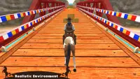 Horse Riding Simulator 3D : Jockey Mobile Game Screen Shot 0