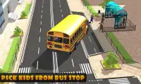 Scuola Bus Simulator Autista Screen Shot 1