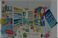 スーパーマーケットクリーニングゲーム Screen Shot 7
