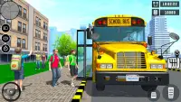 School Bus: Ultimate Bus Games Screen Shot 0