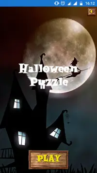 Halloween Puzzle - Jogos de Combinar Screen Shot 0