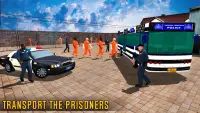 Prisonnier Transport Avion Simulateur de vol 2019 Screen Shot 1