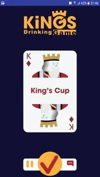 Kings Drinking Game Screen Shot 1