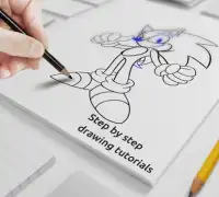 How to Draw Sonic the Hedgehog Screen Shot 0