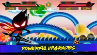 God of Stickman 4 | Киберпанк | Dragon Ball Super Screen Shot 2