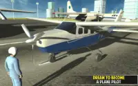 مدرسة الطيران الطيران محاكي 3D: تعلم الطيران Screen Shot 4