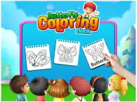 Butterfly Coloring Book - Coloring Book For Kids Screen Shot 2