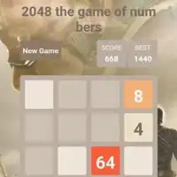 2048 the game of numbers Screen Shot 0