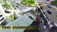 Modern Sniper 3D Assassin: Free Sniper juego 2019 Screen Shot 2