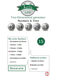 Lucky for Life winning numbers Screen Shot 8