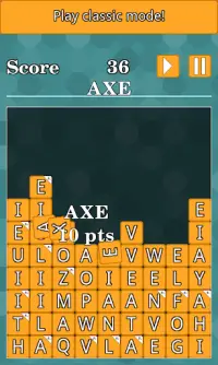 WordTris - The word spelling tower game Screen Shot 1