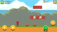 Red Stickman: Animation Game Screen Shot 0